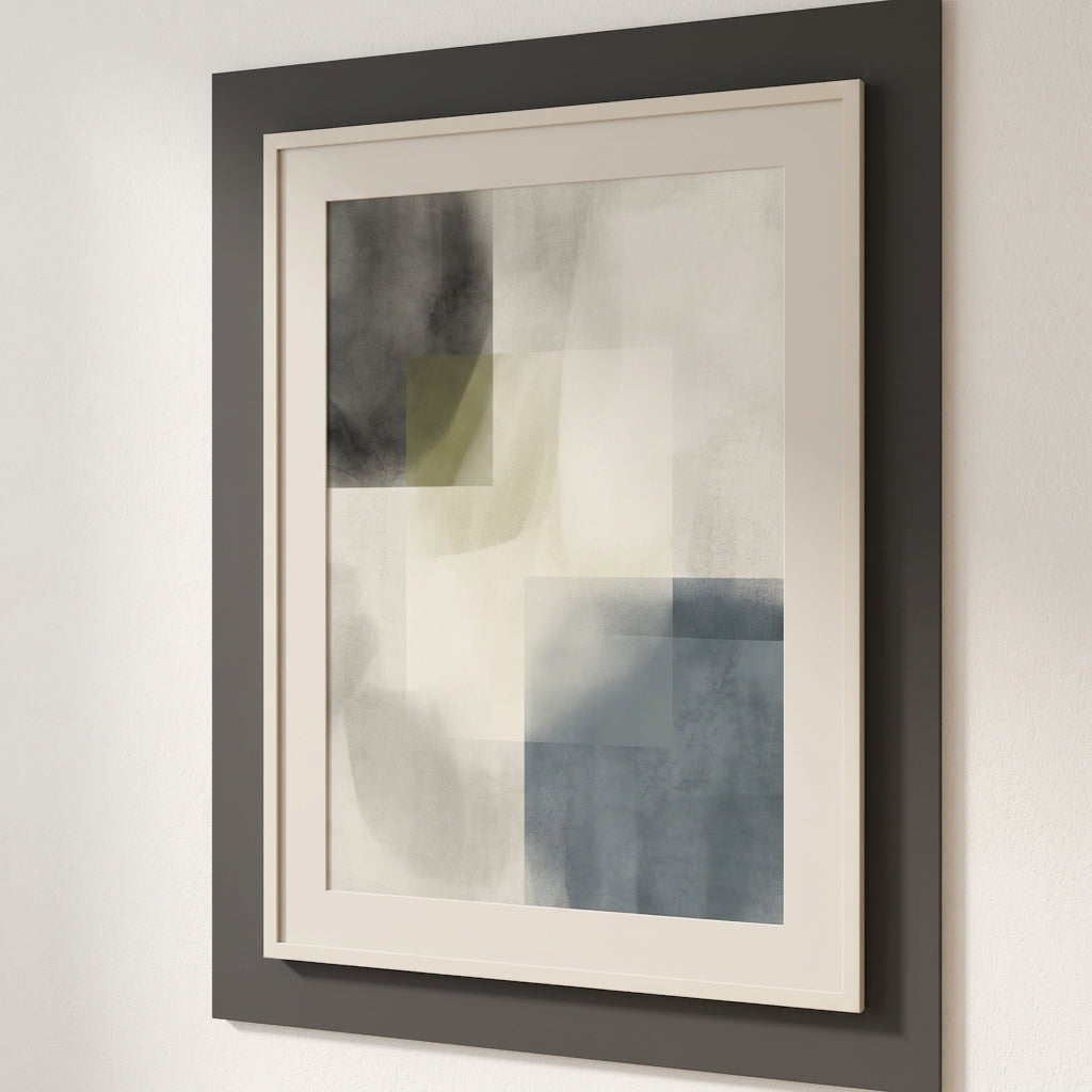 The Column Frame - White