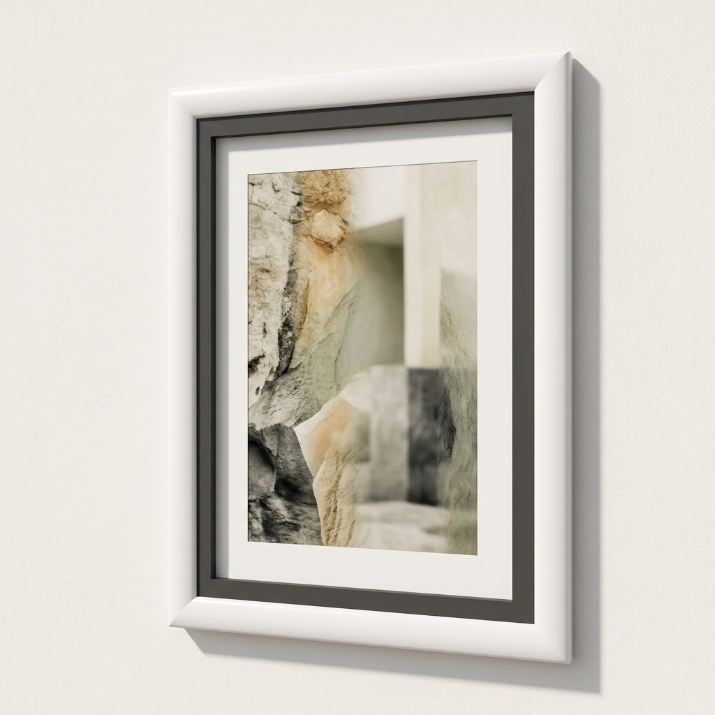 The Gloss Frame - White