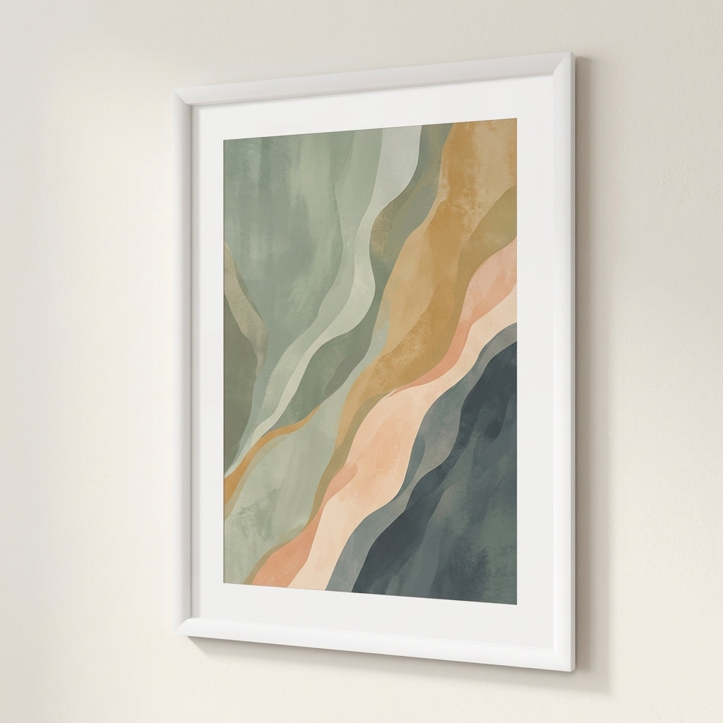 The Line Frame - White