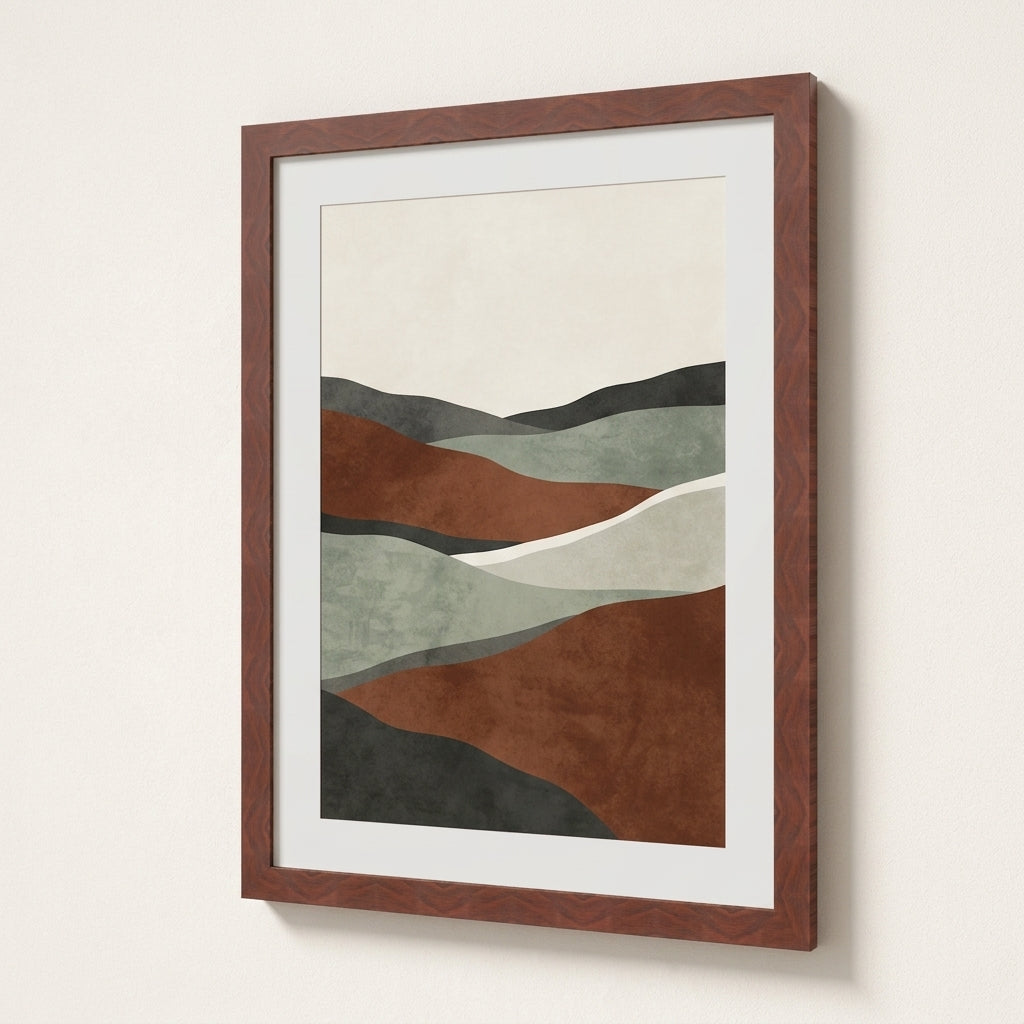 The Vitrine Frame - Brown