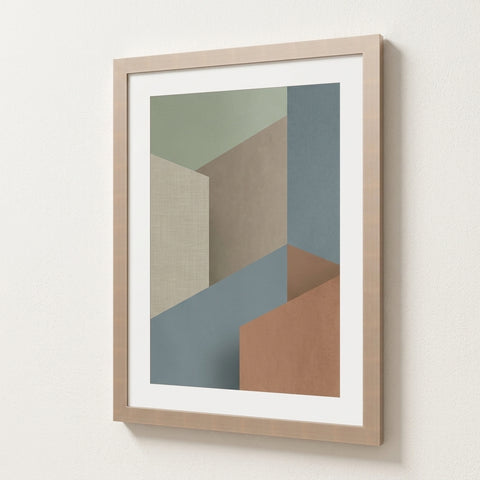 The Vitrine Frame - Brushed Pewter