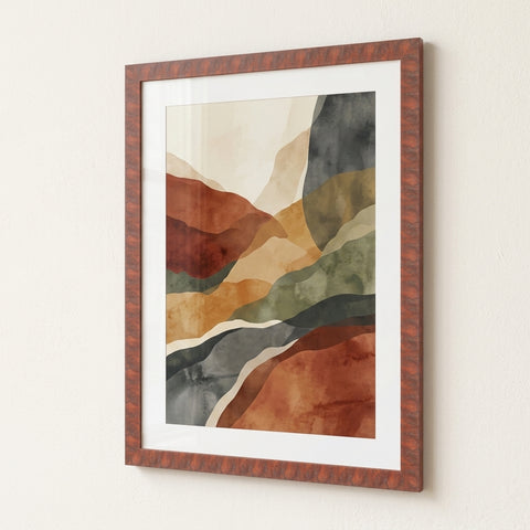 The Vitrine Frame - Burl
