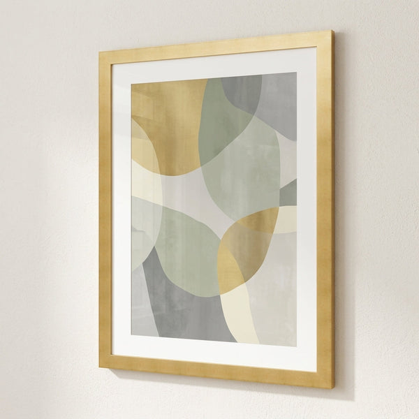 The Vitrine Frame - Distressed Gold