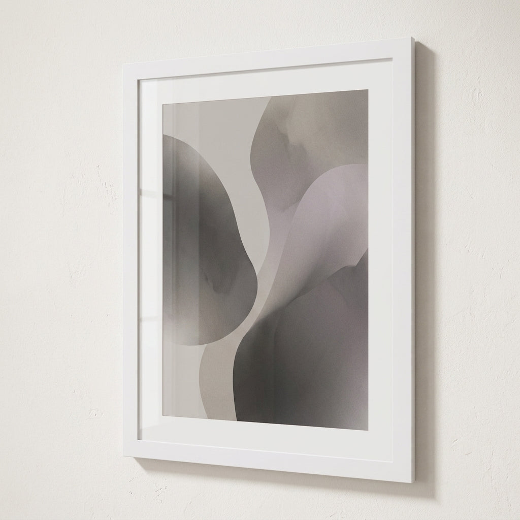 The Vitrine Frame - White Grain
