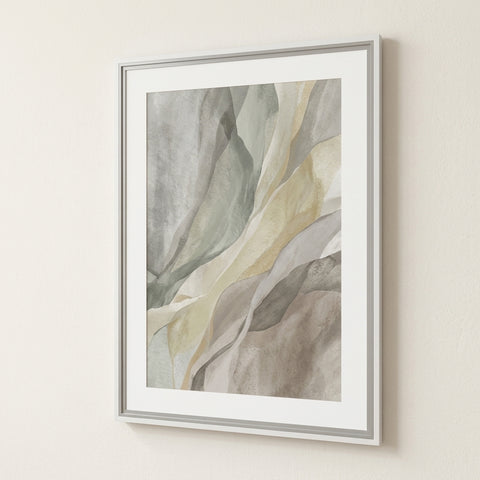The Step Frame - White Grey