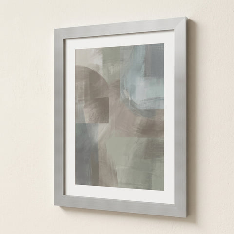 The Grain Frame - Brushed Silver