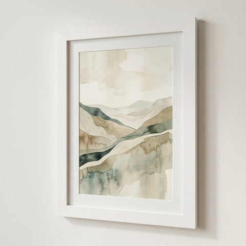 The Grain Frame - Brushed White