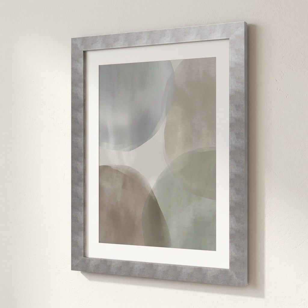 The Grain Frame - Distressed Silver