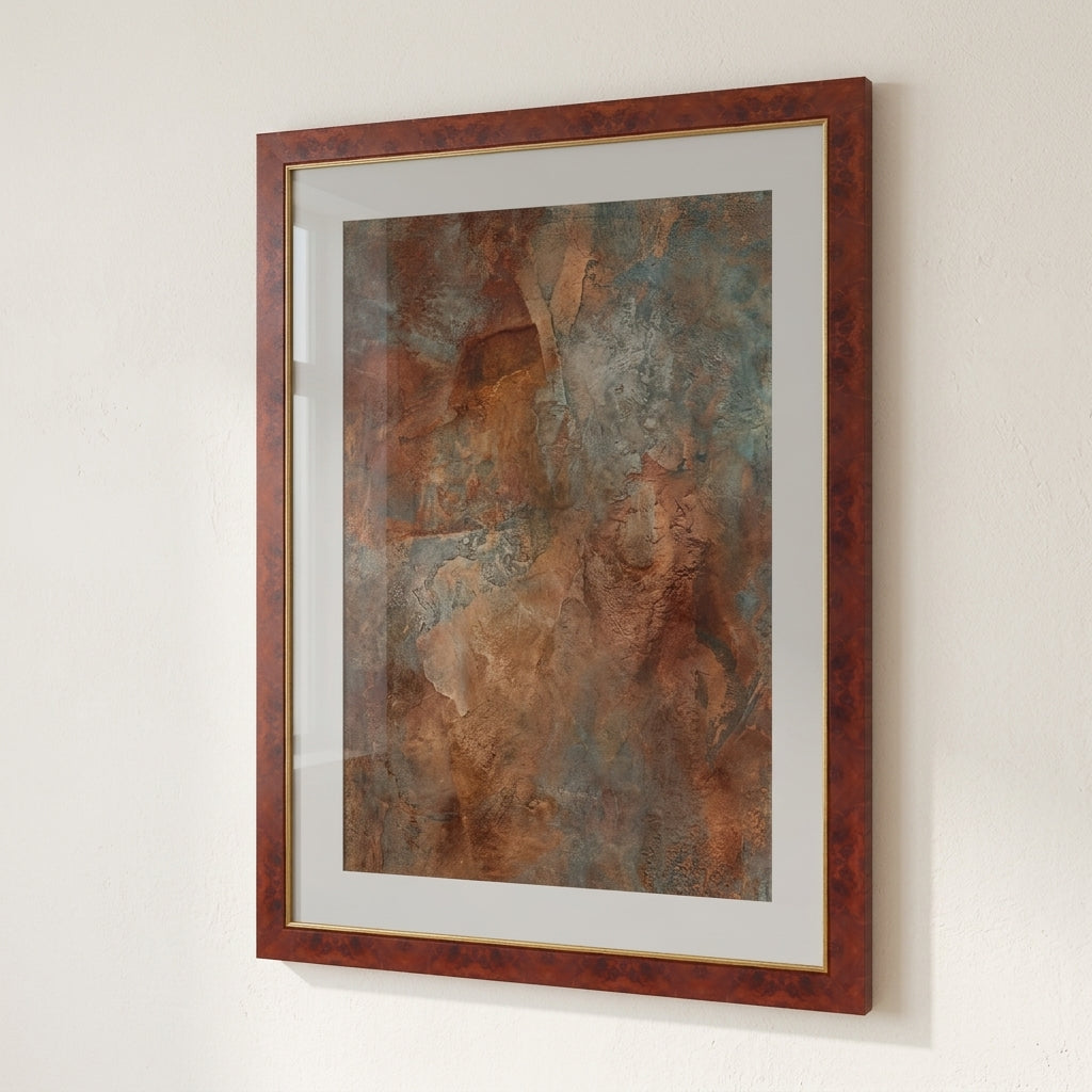 The Fanfare Frame - Gold Walnut