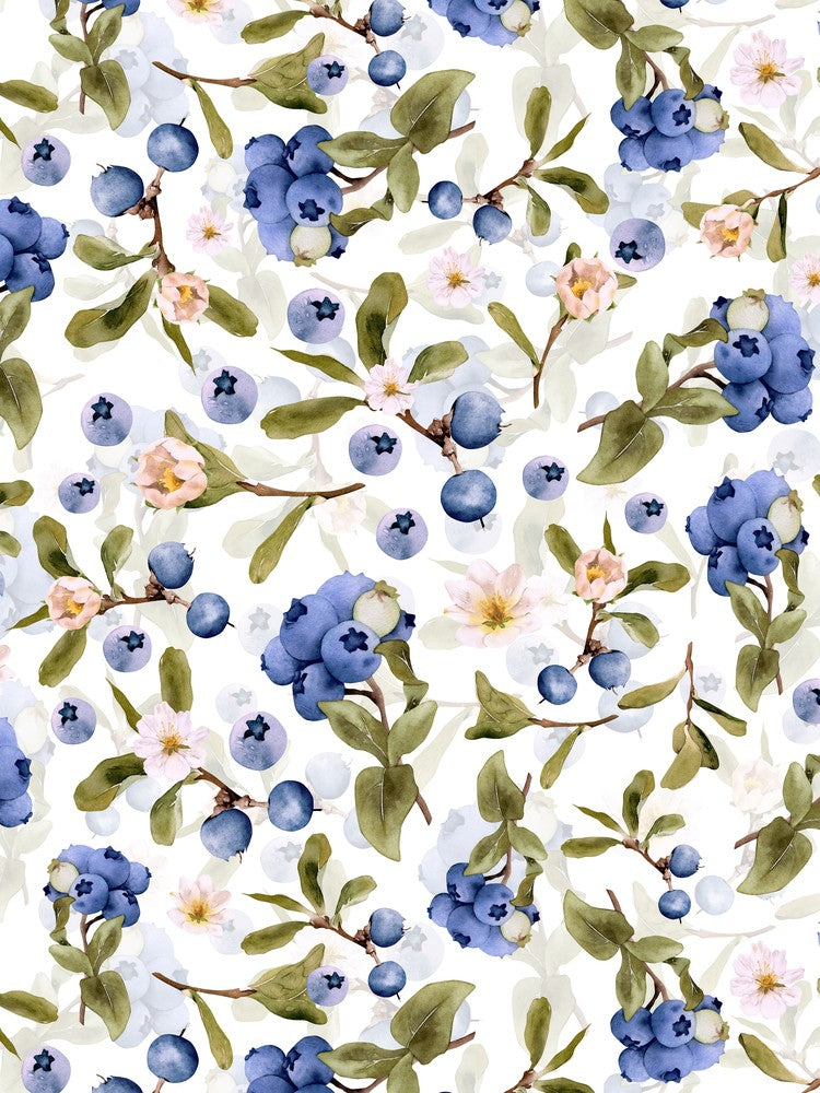 Scandinavian Midsummer Blueberry Meadow