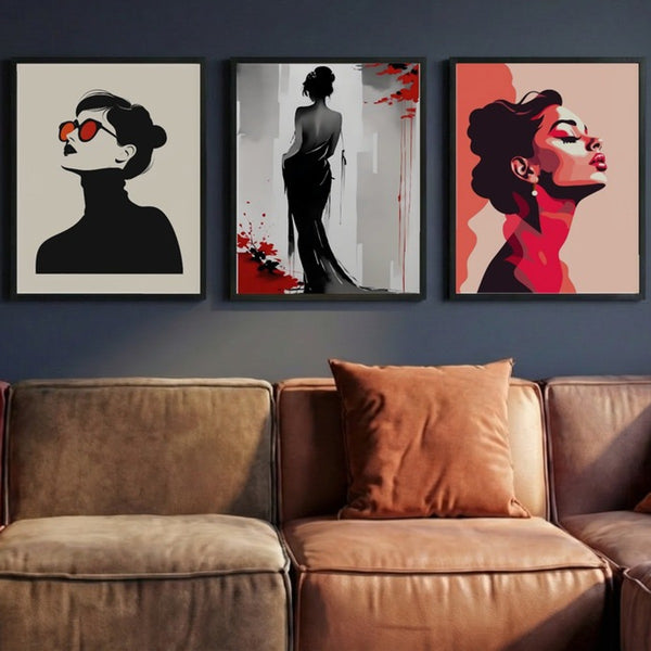 Scarlet Silhouettes