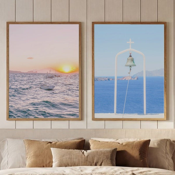 Set of 2 Aegean Sunset