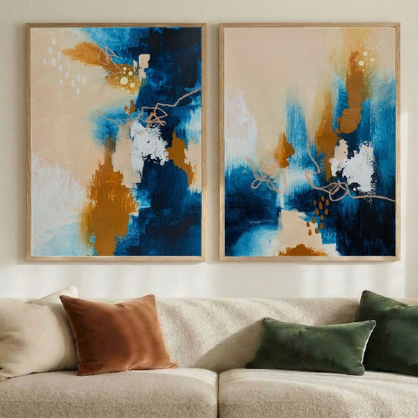 Set of 2 Autumn Hues