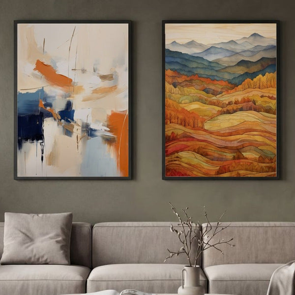 Set of 2 Autumn Serenity