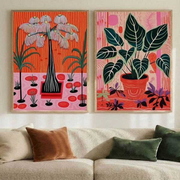 Set of 2 Bold Botanicals