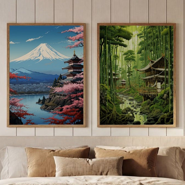 Set of 2 Cherry Blossom Dreams