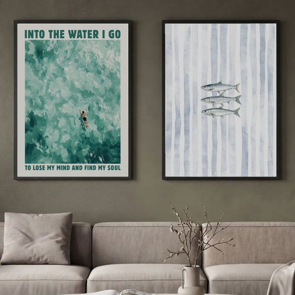 Set of 2 Coastal Calm