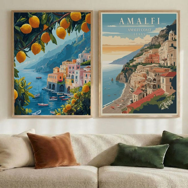 Set of 2 Coastal Citrus Dream