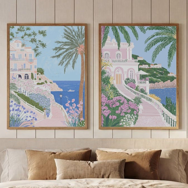 Set of 2 Coastal Dreamscape