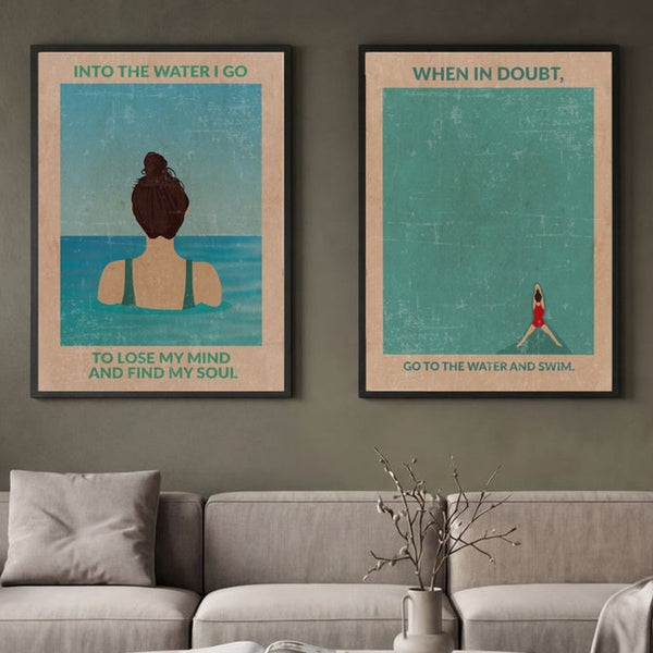 Set of 2 Coastal Serenity