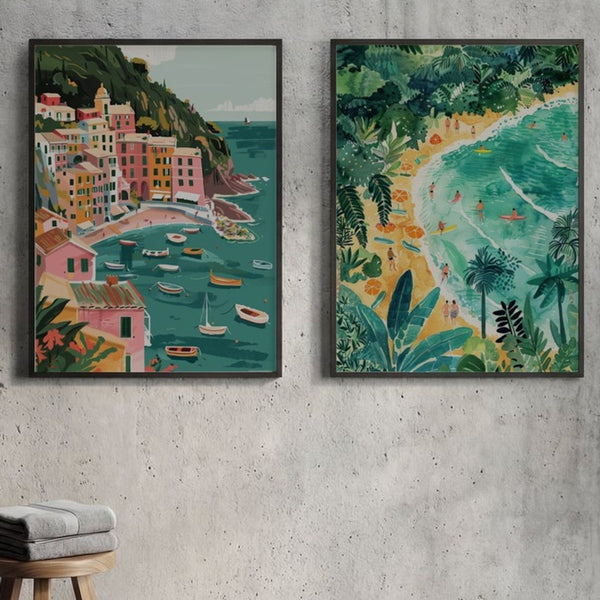 Set of 2 Coastal Serenity