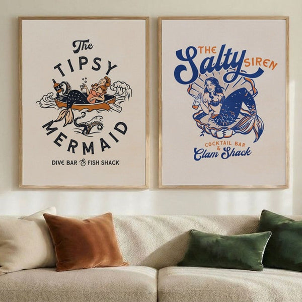 Set of 2 Coastal Siren