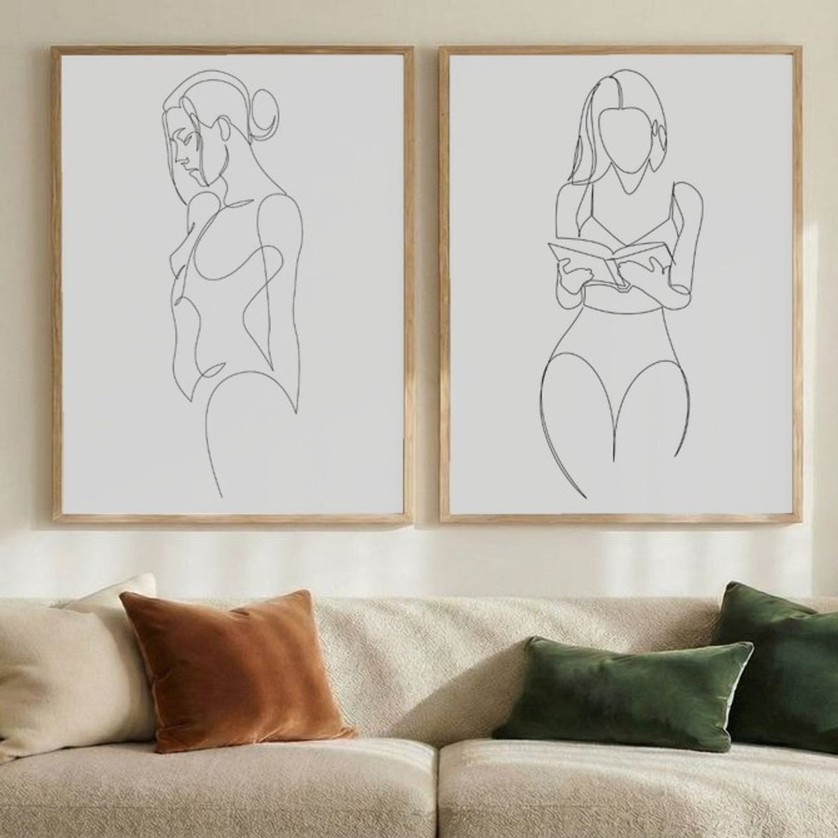 Set of 2 Contemplative Lines