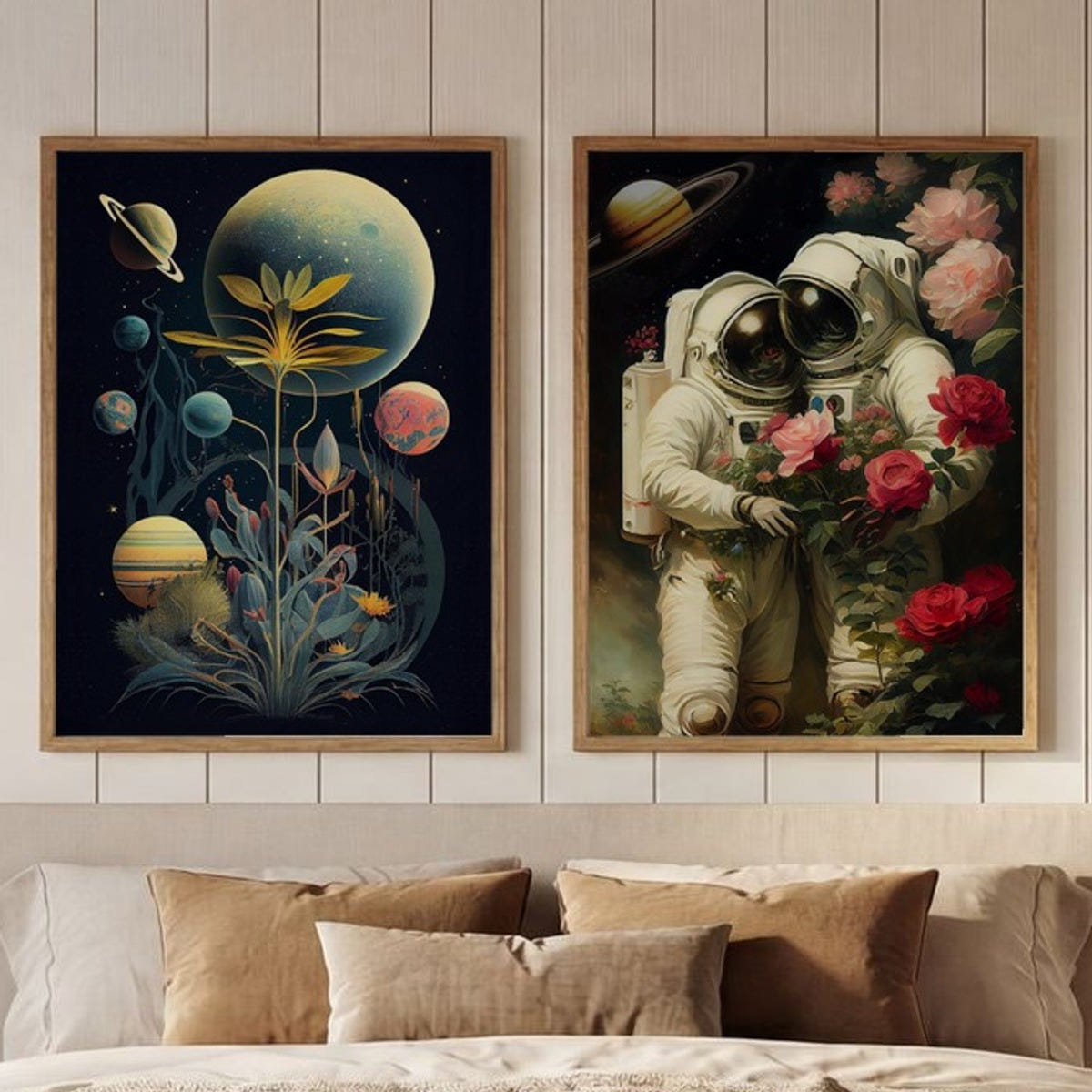 Set of 2 Cosmic Garden