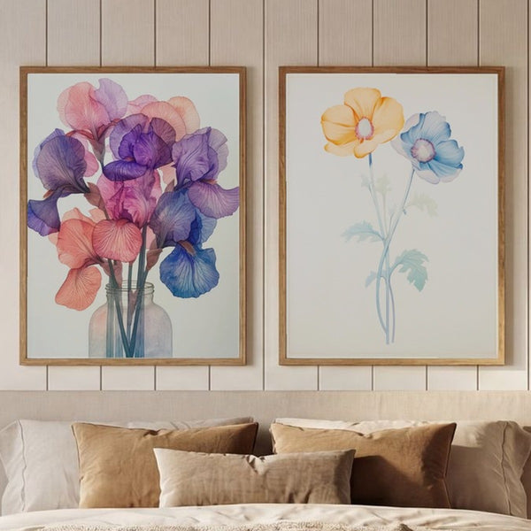 Set of 2 Delicate Blooms