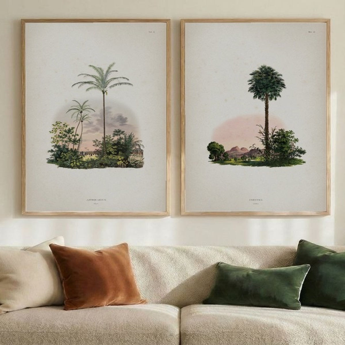 Set of 2 Desert Palm