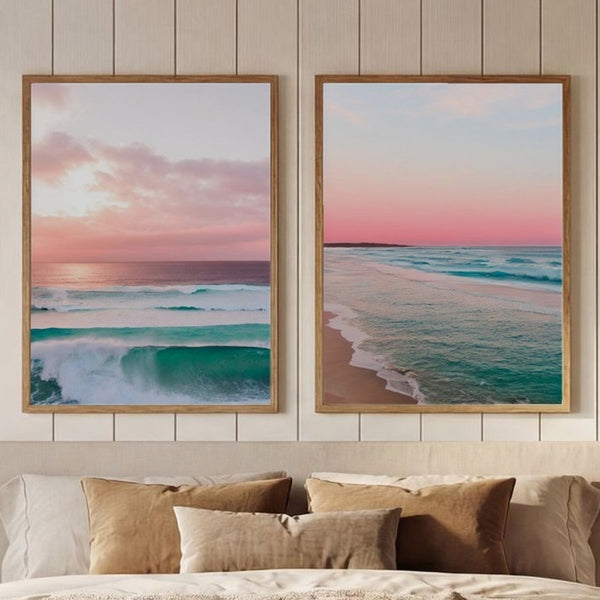Set of 2 Dreamy Coastal Hues