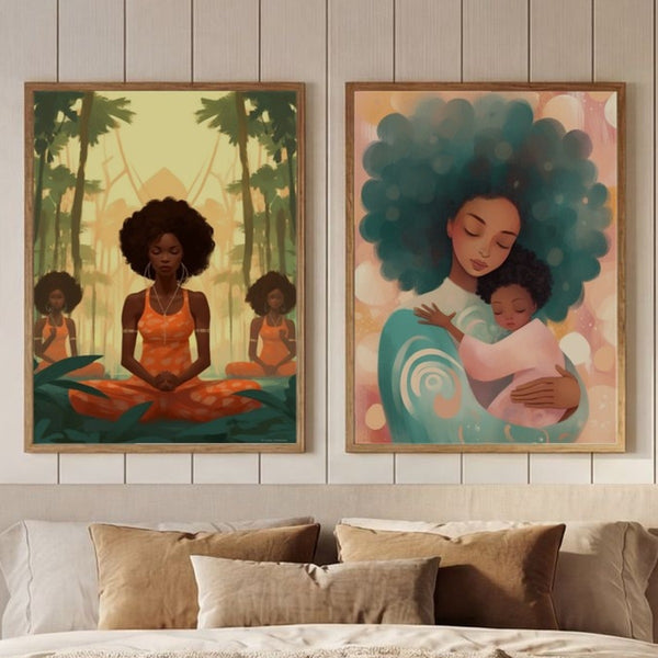 Set of 2 Earth & Spirit