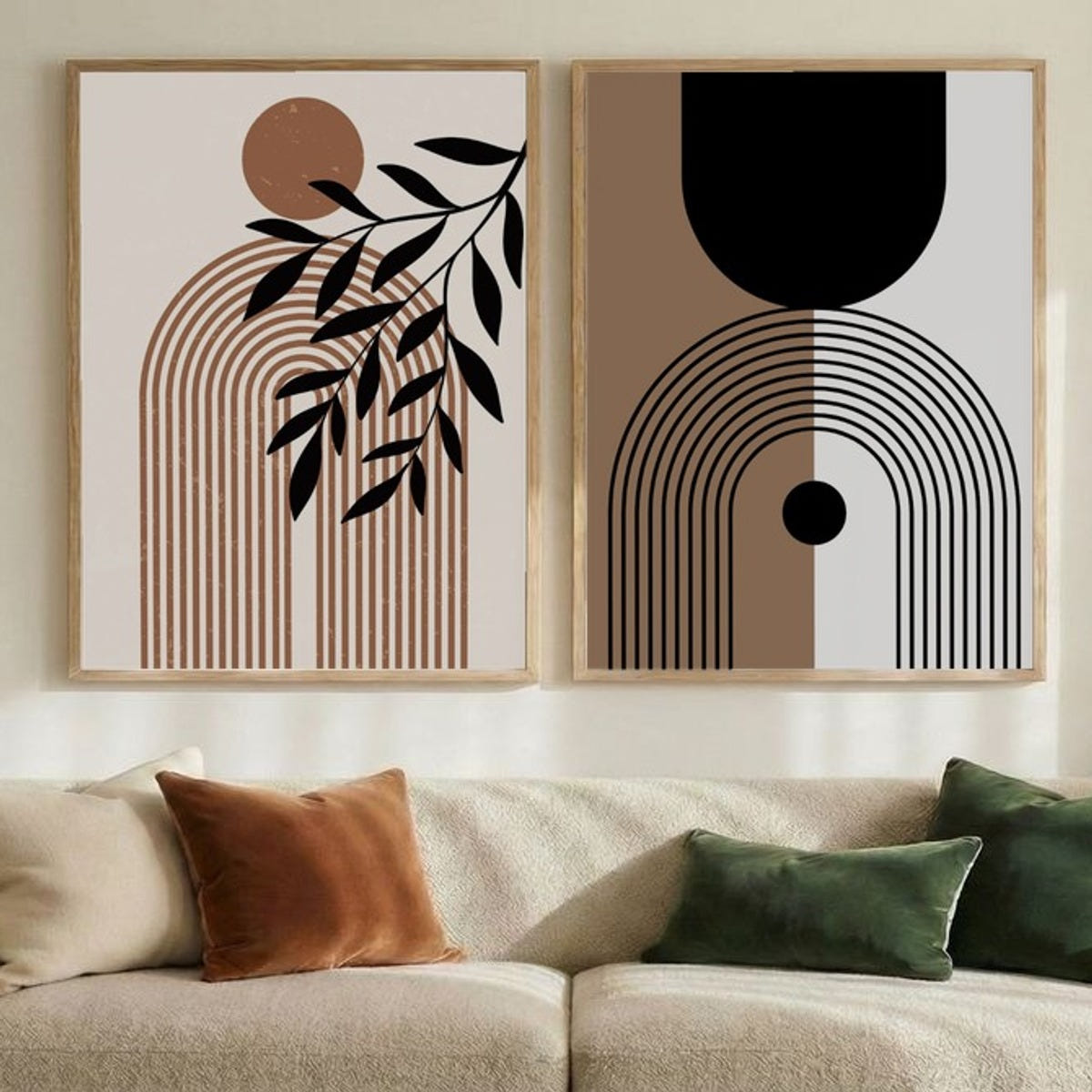 Set of 2 Earthy Arches