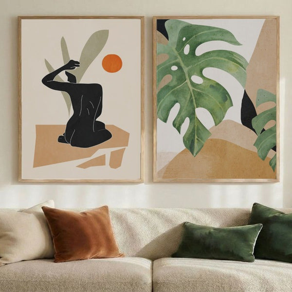 Set of 2 Earthy Grace