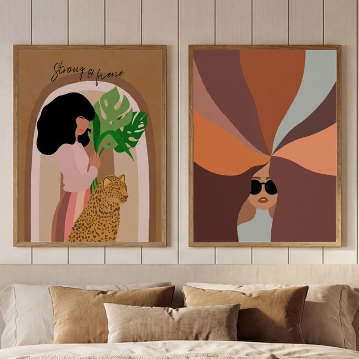 Set of 2 Earthy Strength