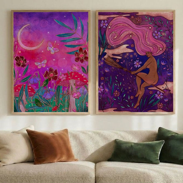 Set of 2 Enchanted Garden