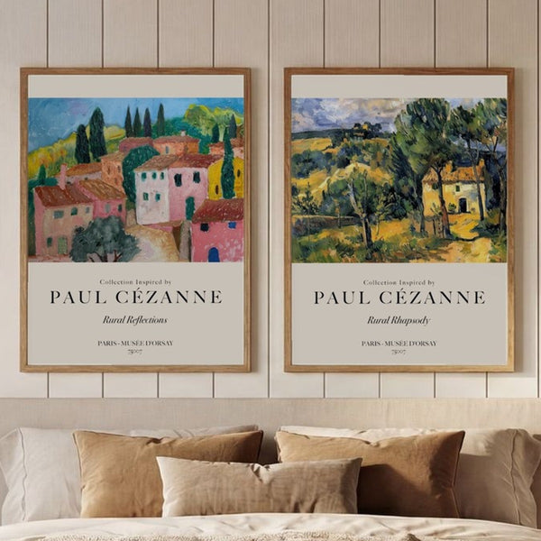 Set of 2 European Vistas