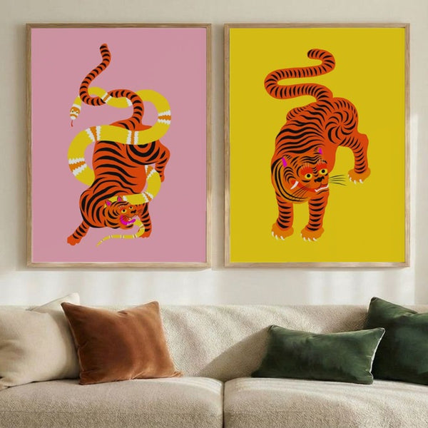 Set of 2 Fierce Vivid Journey