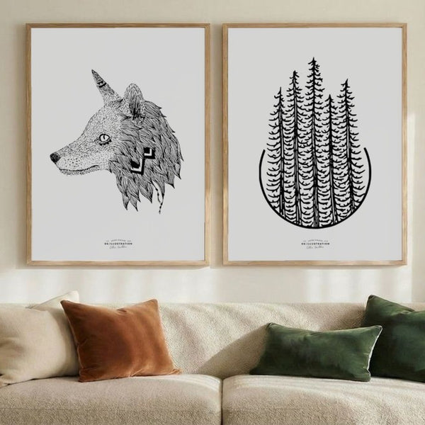Set of 2 Forest Dwellers