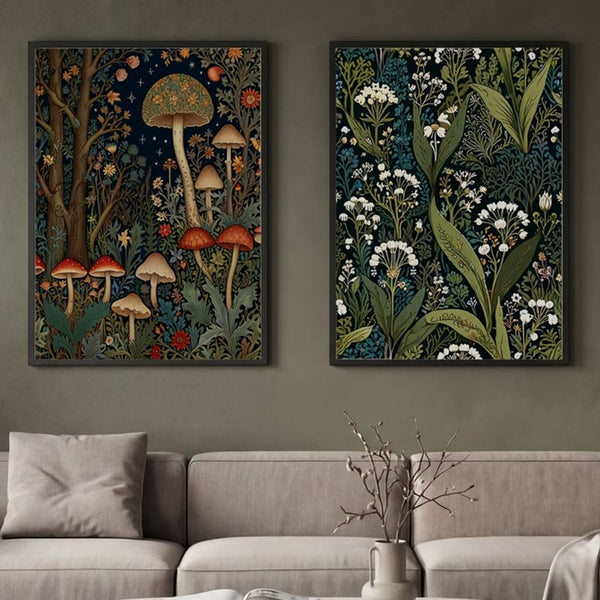 Set of 2 Forest Floor