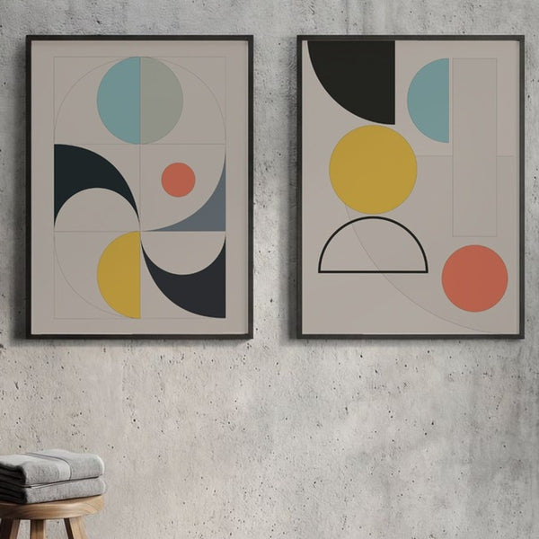 Set of 2 Gentle Abstractions