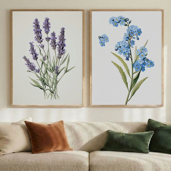 Set of 2 Gentle Lavender Dreams