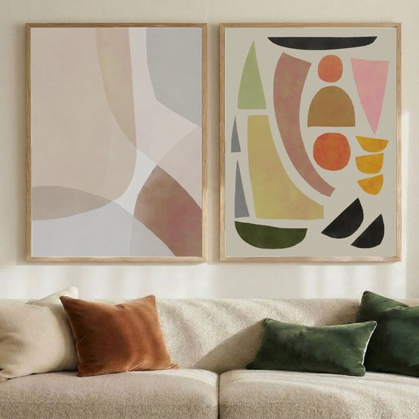 Set of 2 Gentle Shapes