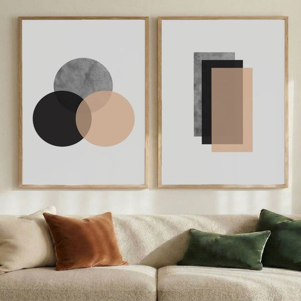 Set of 2 Geometric Depth