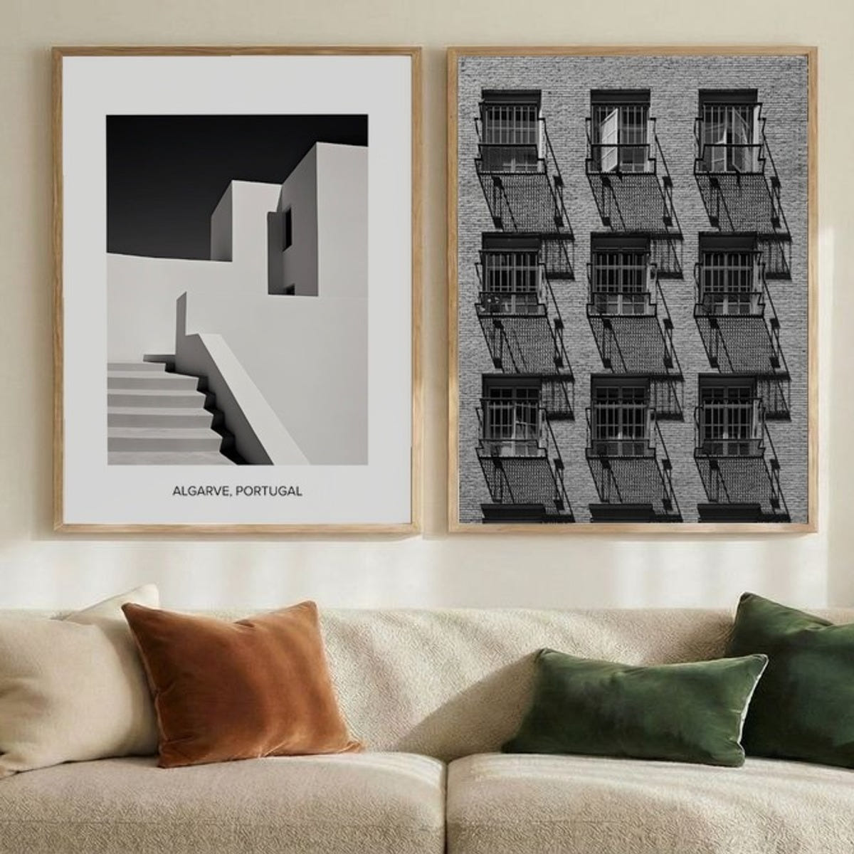 Set of 2 Geometric Purity