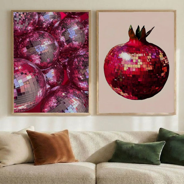 Set of 2 Glam Disco