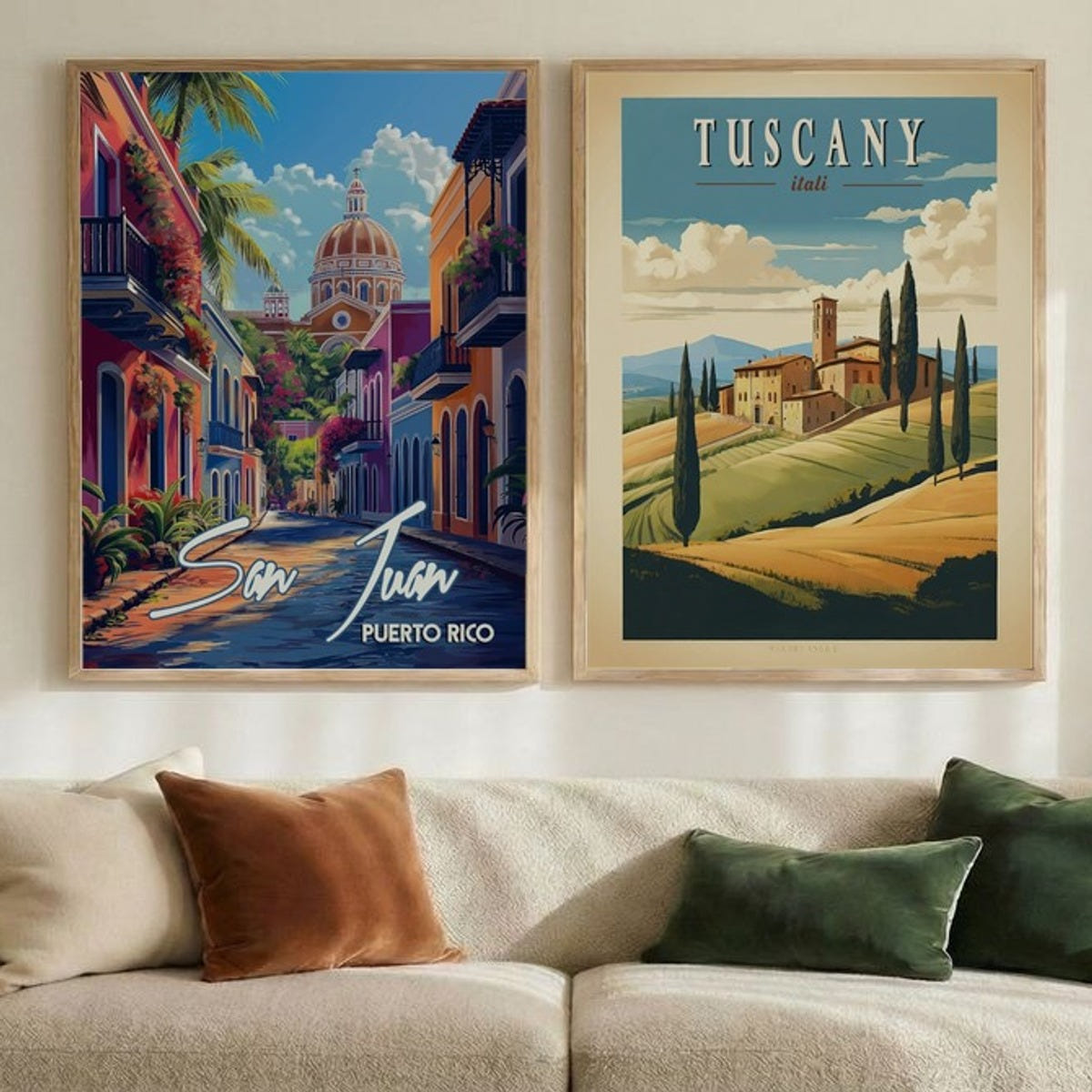 Set of 2 Global Wanderlust