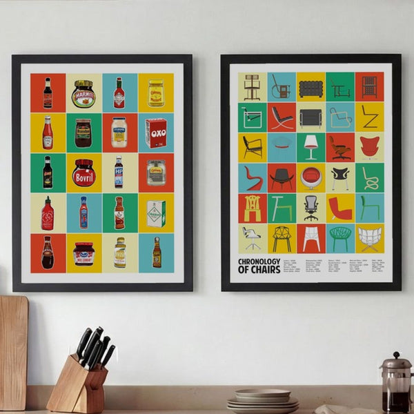 Set of 2 Graphic Curiosities