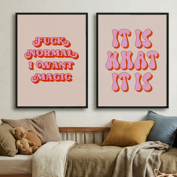Set of 2 Groovy Optimism
