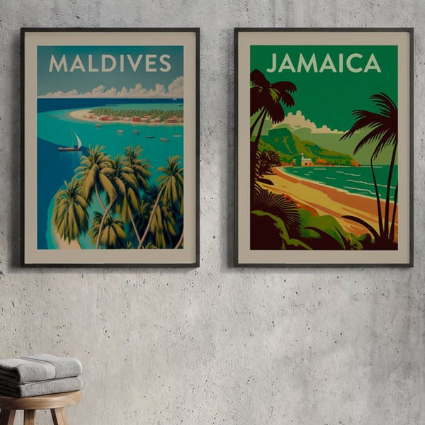Set of 2 Island Paradise